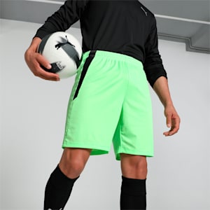 teamLIGA Men's Football Shorts, Fizzy Lime-Puma Black, extralarge-IND