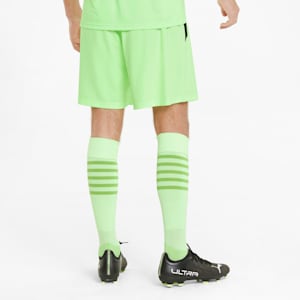 teamLIGA Men's Soccer Shorts, Fizzy Lime-Puma Black, extralarge