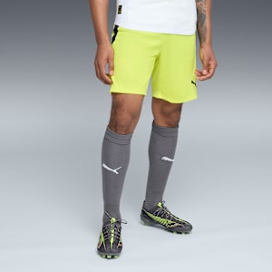 teamLIGA Men's Soccer Shorts, Fluo Yellow-Puma Black, extralarge