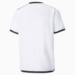 teamLIGA Big Kids' Soccer Jersey, Puma White-Puma Black, extralarge