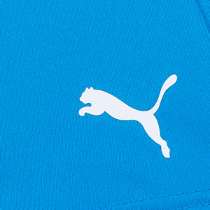 teamLIGA Kid's Football Shorts, Electric Blue Lemonade-Puma White, extralarge-IND
