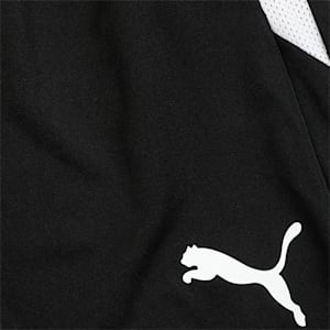 teamLIGA Kid's Football Shorts, Puma Black-Puma White, extralarge-IND
