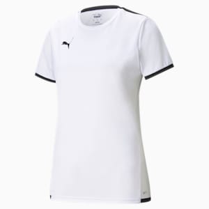 teamLIGA Football Jersey Women, Puma White-Puma Black, extralarge-GBR