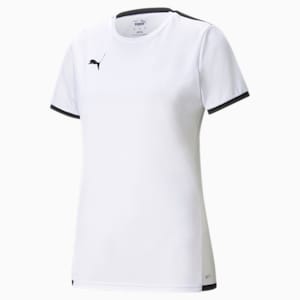 teamLIGA Women's Football Jersey, Puma White-Puma Black, extralarge-GBR