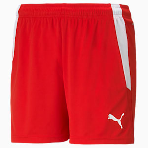 teamLIGA Women's Football Shorts, Puma Red-Puma White
