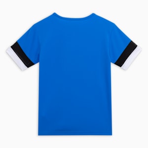 teamRISE Youth Football Jersey, Electric Blue Lemonade-Puma Black-Puma White, extralarge-IND