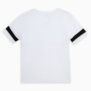 teamRISE Youth Football Jersey, Puma White-Puma Black-Puma White, extralarge-IND