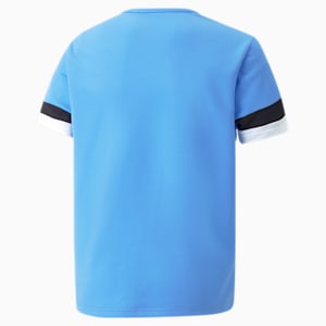 キッズ サッカー TEAMRISE ゲームシャツ JR 120-160cm, Team Light Blue-Puma Black-Puma White