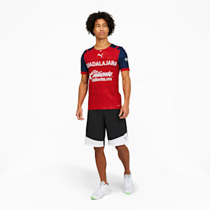 Réplica de camiseta alternativa de Chivas 22 para hombre, Puma Red