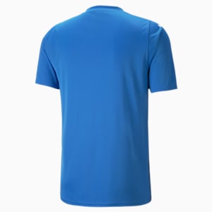 TeamULTIMATE Men's Football Slim Fit T-Shirt, Electric Blue Lemonade, extralarge-IND