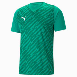 TeamULTIMATE Men's Football Slim Fit T-Shirt, Pepper Green, extralarge-IND