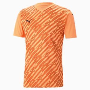 TeamULTIMATE Men's Football Slim Fit T-Shirt, Neon Citrus, extralarge-IND