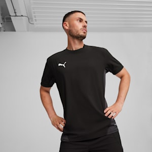 Jersey de fútbol para hombre teamFINAL, PUMA Black-PUMA White-Flat Dark Gray, extralarge