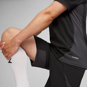 teamFINAL Men's Soccer Jersey, PUMA Black-PUMA White-Flat Dark Gray, extralarge