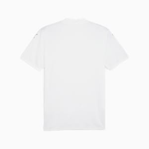 teamGLORY Men's Soccer Jersey, PUMA White-PUMA Black-Feather Gray, extralarge