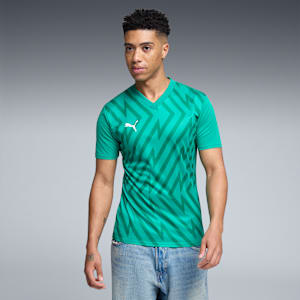 teamGLORY Men's Soccer Jersey, Sport Green-PUMA White-Power Green, extralarge