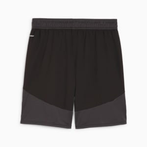 teamFINAL Men's Soccer Shorts, PUMA Black-PUMA White-Flat Dark Gray, extralarge