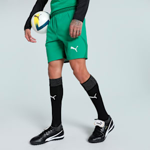 Short de soccer teamFINAL Homme, Sport Green-PUMA White-Power Green, extralarge