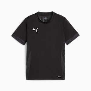 teamGOAL Matchday Football Jersey Youth, PUMA Black-PUMA White-Flat Dark Gray, extralarge