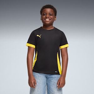 Jersey de entrenamiento juvenil teamGOAL Matchday, PUMA Black-PUMA White-Faster Yellow, extralarge