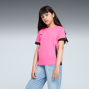 Jersey de entrenamiento juvenil teamGOAL Matchday, Fluro Pink Pes-PUMA Black-PUMA Black, extralarge