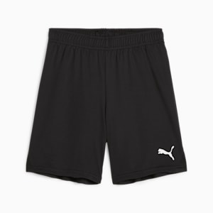 teamGOAL Big Kids' Soccer Shorts, PUMA Black-PUMA White, extralarge