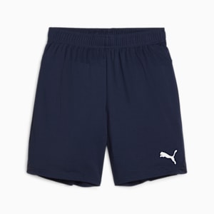 Shorts de fútbol juvenil teamGOAL, PUMA Navy-PUMA White, extralarge