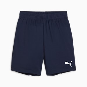 teamGOAL Youth Football Shorts, PUMA Navy-PUMA White, extralarge