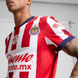 Jersey Hombre Chivas Home Replica 24-25, PUMA Red, extralarge