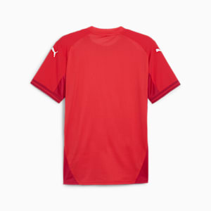 メンズ サッカー チームファイナル 半袖 シャツ, PUMA Red-Fast Red, extralarge-JPN