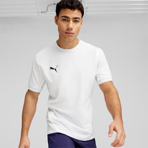 メンズ サッカー チームファイナル 半袖 シャツ, PUMA White-Feather Gray, extralarge-JPN