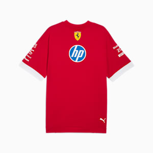 Scuderia Ferrari Drivers Men's Motorsport Tee, Dark Cherry, extralarge-IND