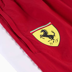 Scuderia Ferrari Drivers T7 Men's Oversized Motorsport Pants, Dark Cherry, extralarge-IND