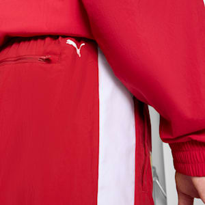 Scuderia Ferrari 2025 Drivers T7 Men's Oversized Pants, Dark Cherry, extralarge