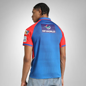 PUMA x DC 2025 Men's Official Match Jersey, Strong Blue-For All Time Red, extralarge-IND