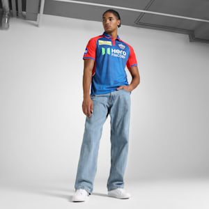 PUMA x DC 2025 Men's Official Match Jersey, Strong Blue-For All Time Red, extralarge-IND