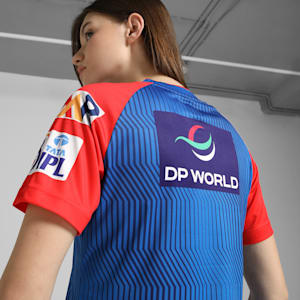 PUMA x DC 2025 Women's Replica Jersey, Strong Blue-For All Time Red, extralarge-IND