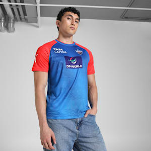 PUMA x DC 2025 Women's League Replica Men's Jersey, Strong Blue-For All Time Red, extralarge-IND
