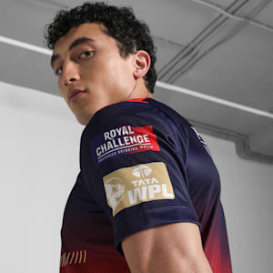 PUMA x RCB 2025 Women's League Replica Men's Jersey, PUMA Navy-Flame Scarlet, extralarge-IND