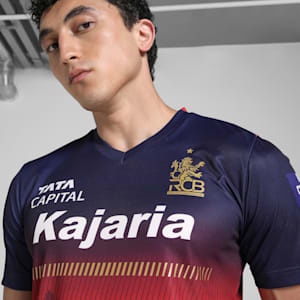 PUMA x RCB 2025 Women's League Replica Men's Jersey, PUMA Navy-Flame Scarlet, extralarge-IND