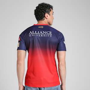 PUMA x RCB 2025 Women's League Replica Men's Jersey, PUMA Navy-Flame Scarlet, extralarge-IND