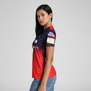 PUMA x RCB 2025 Women's League Replica Women's Jersey, PUMA Navy-Flame Scarlet, extralarge-IND