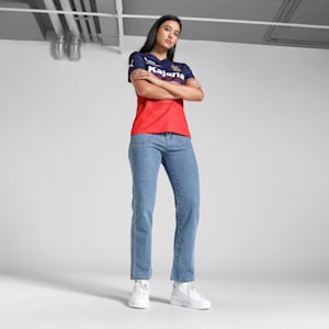 PUMA x RCB 2025 Women's League Replica Women's Jersey, PUMA Navy-Flame Scarlet, extralarge-IND