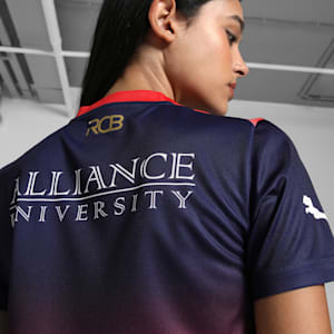 PUMA x RCB 2025 Women's League Replica Women's Jersey, PUMA Navy-Flame Scarlet, extralarge-IND