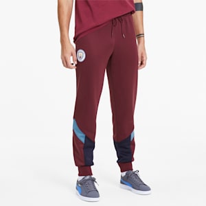 Manchester City FC Iconic MCS Men's Track Pants, Cordovan-Peacoat, extralarge