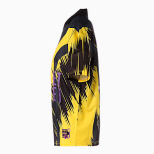ドルトムント BVB STREET SOCCER 半袖 Tシャツ, Ebony-Puma Black-Cyber Yellow