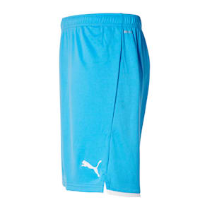 Manchester City Replica Men's Soccer Shorts, Team Light Blue-Puma White
