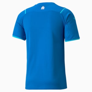 OM Third Replica Men's Jersey with Sponsors, Electric Blue Lemonade-Blue Atoll