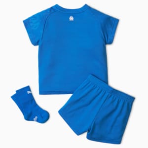 OM Third Babies' Football Kit 21/22, Electric Blue Lemonade-Blue Atoll