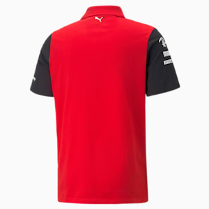 Scuderia Ferrari Team Men's Polo Shirt, Rosso Corsa
